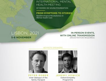 Peter Rober e Jeremy Howick no 4th International Mental Health Meeting