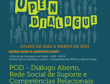 Novo Curso de Formação Open Dialogue